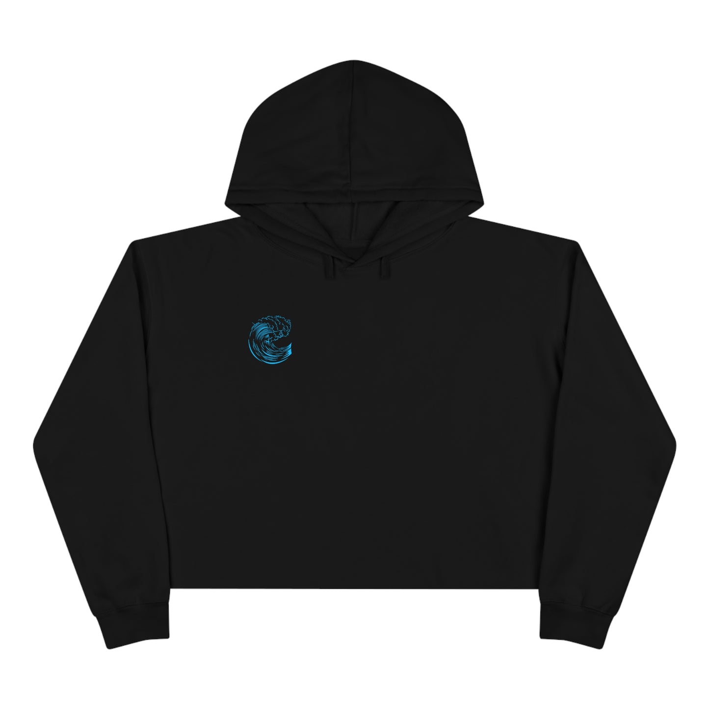 Just One More Wave Crop Hoodie