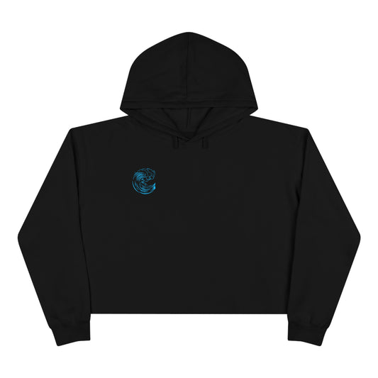 Just One More Wave Crop Hoodie