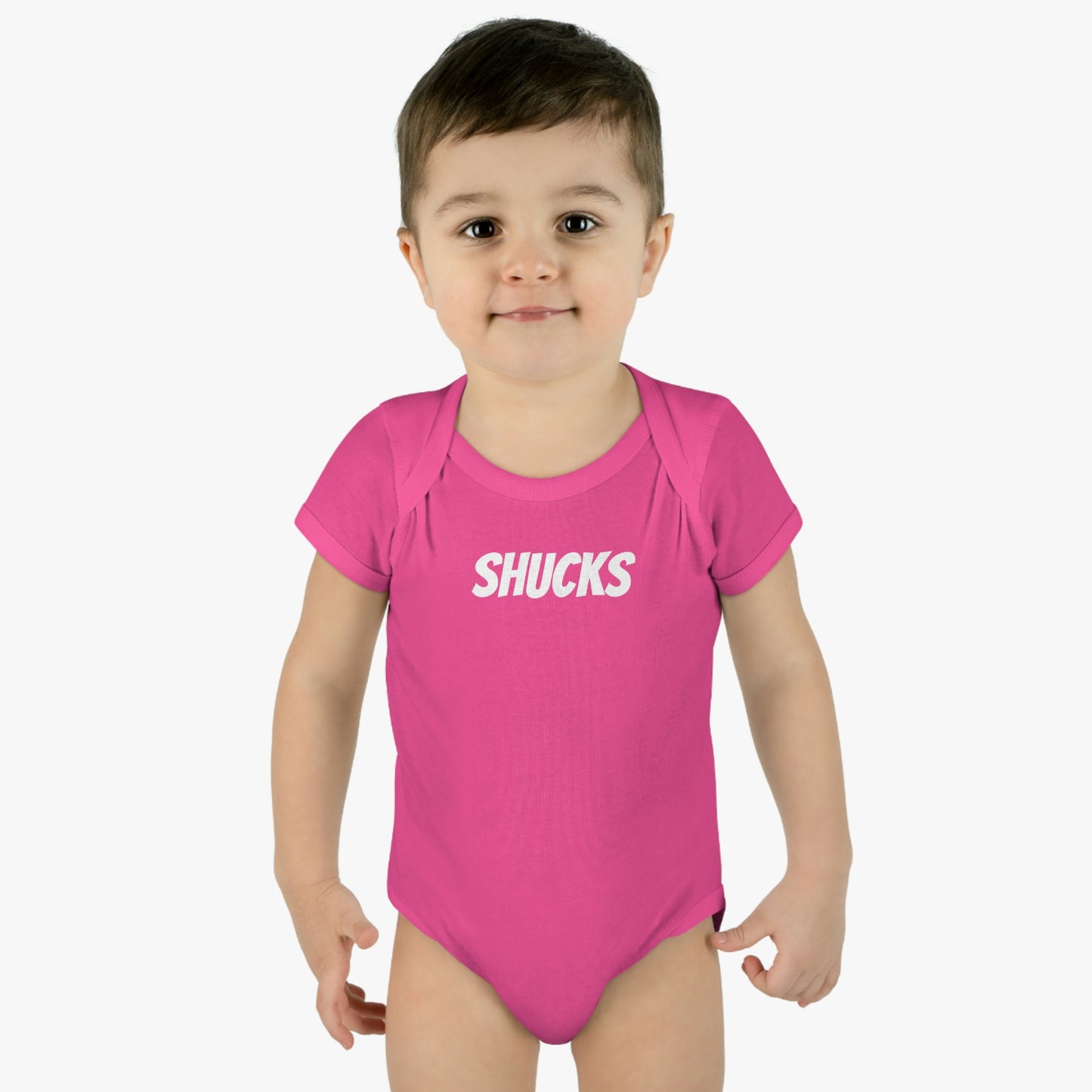 Shucks Infant Baby Rib Bodysuit