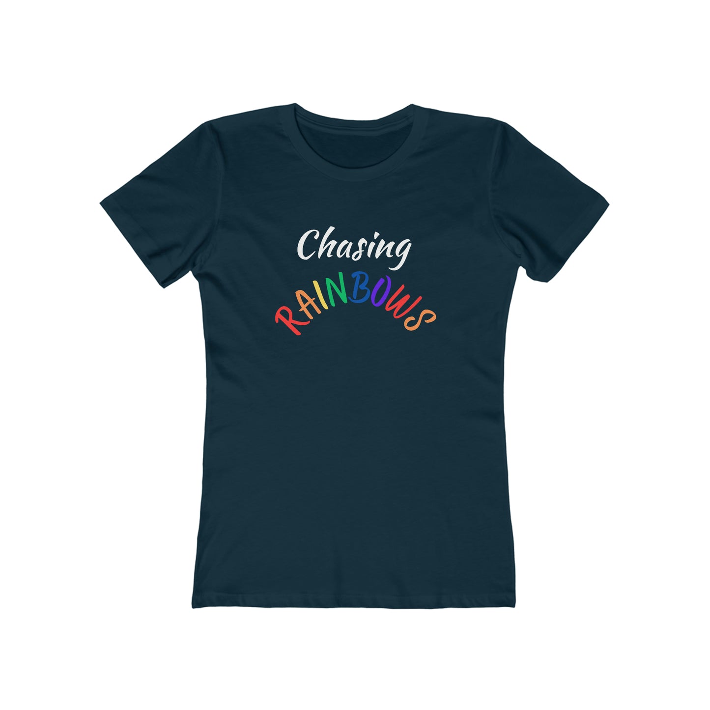 Chasing Rainbows Women's The Boyfriend Tee