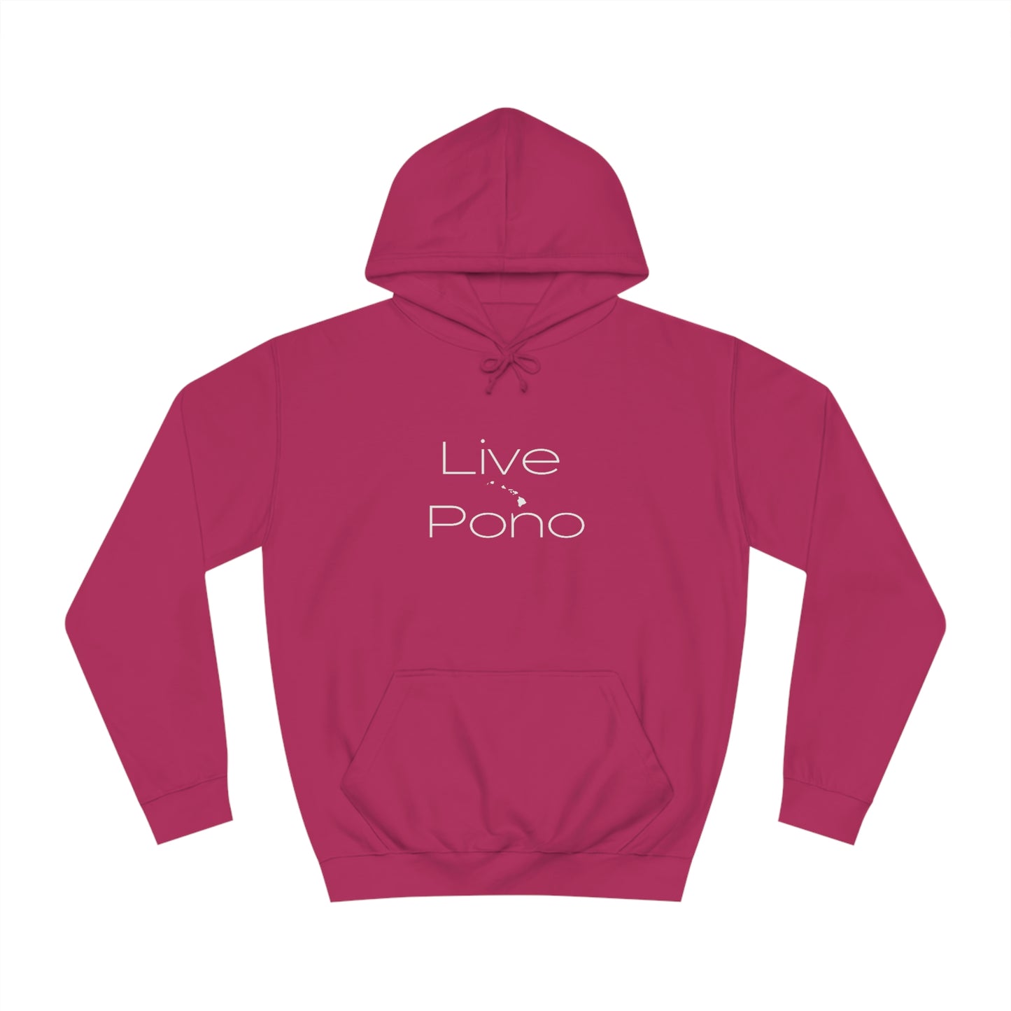 Live Pono Unisex College Hoodie