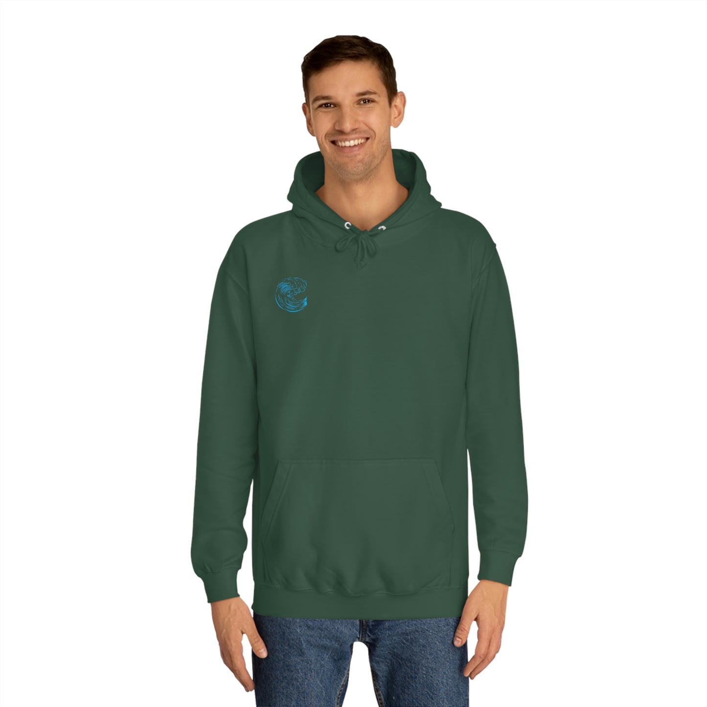 Just One More Wave Unisex College Hoodie